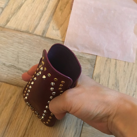 Miu Miu Iphone Case in Malva (Bordeaux) - Picture 4 of 4